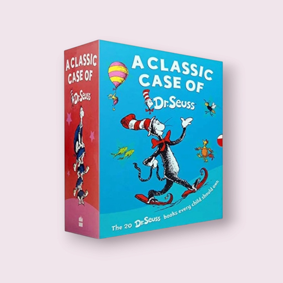 A library of Classic Case of Dr. Seuss 20 books Collection box set New - Picture 1 of 7
